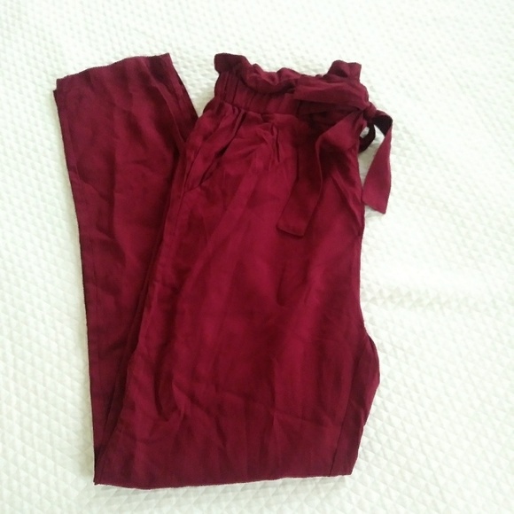 New Burgundy Pants - Picture 1 of 3